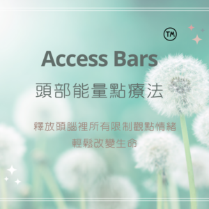 Access Bars 頭部能量點療法證照班