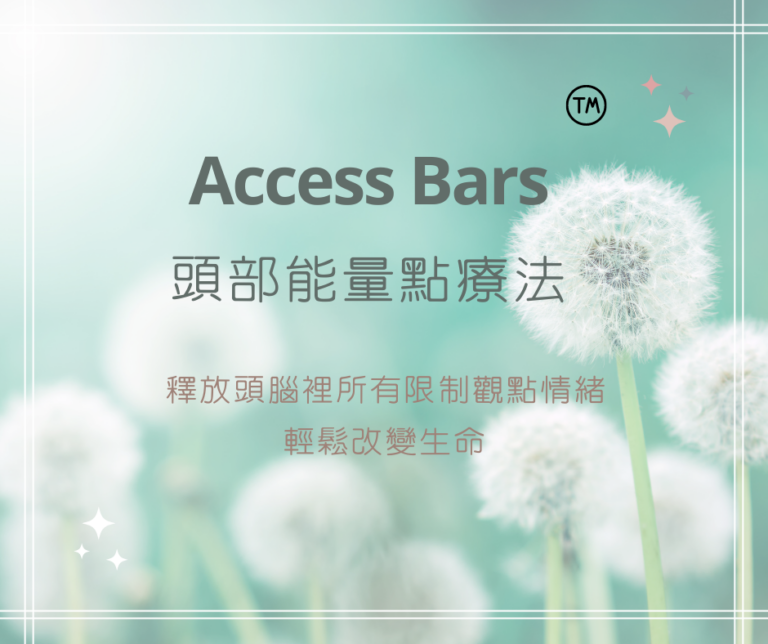 Access Bars 頭部能量點療法證照班